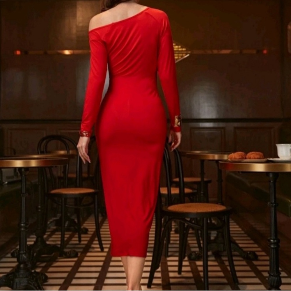 Off Shoulder Dress - Picture 6 of 6